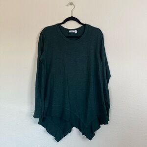 Wilt criss cross top forrest green small runs big EUC